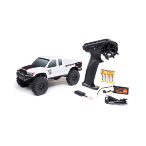 1/24 SCX24 Base Camp 4X4 RTR Brushed Rock Crawler Battery & Charger Included, White