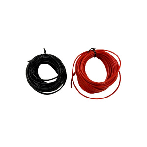 Silicone Wire 5M Length Red Black 22AWG Cable