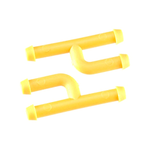 Dubro 2373 In-Line Fuel Connectors, Yellow