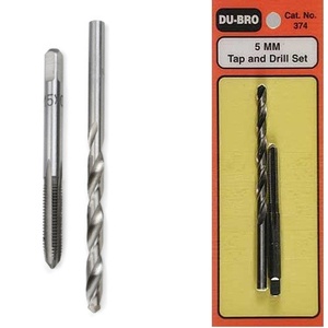 Dubro 374 5mm Tap and Drill Set