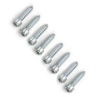 Dubro 383 4 x 3/4" Cap Head Sheet Metal Screws, 8pcs