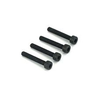 Dubro 2280 M4 x 25mm Cap Head Screws, 4pcs