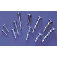 Dubro 525 2 x 3/8" Button Head Sheet Metal Screws, 8pcs