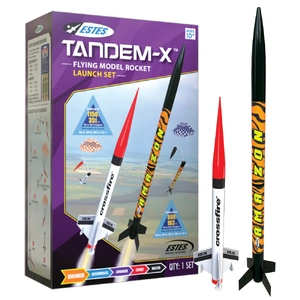 Estes Tandem-X Beginner Model Rocket Launch Set