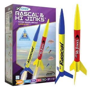 Estes Rascal & HiJinks Beginner Model Rocket Launch Set