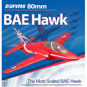 FMS BAE Hawk 80mm PNP EDF RC Jet