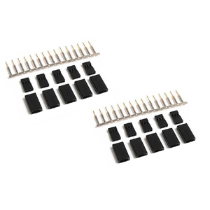 JR Female Servo Connectors, 10pcs