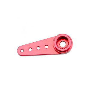 Futaba 25T Aluminium Servo Arm Red 20mm