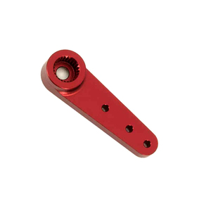 Futaba 25T Aluminium Servo Arm Red 25.4mm, 1in.