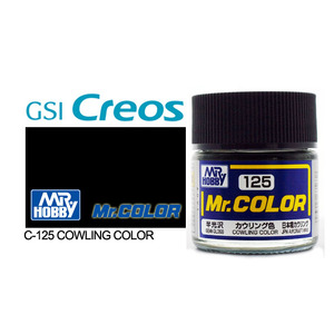 Gunze C125 Mr. Color Semi Gloss Cowling Colour Solvent Based Acrylic Paint 10mL