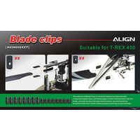 ALIGN TREX H45H008XXW Blade Clips