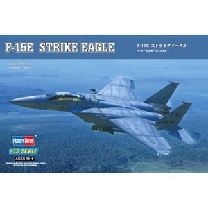 HobbyBoss 80271 F-15E Strike Eagle Fighter Jet 1:72 Scale Plastic Model Kit