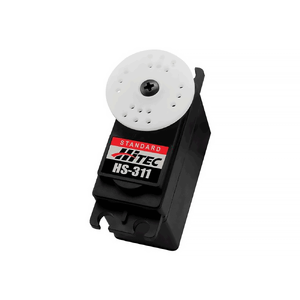 Hitec HS-311 Standard Voltage Resin Gear 24T Analog Sport Servo