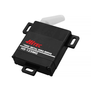 Hitec HS-125MG 24g Metal Gear Analog Slim Thin Wing Servo