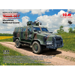 ICM 35015 ?Kozak-001? Ukrainian National Guard 1/35 Scale Plastic Model Kit