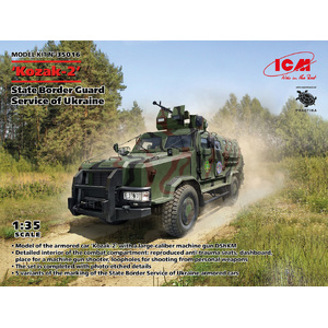 ICM 35016 ?Kozak-2? State Border Guard Service of Ukraine 1/35 Scale Plastic Model Kit