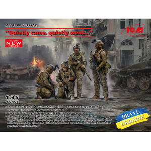 ICM 35752 ?Quietly came, quietly went?? Spec Ops 1/35 Scale Plastic Model Kit