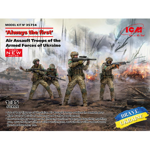 ICM 35754 ?Always the first? Armed Forces of Ukraine 1/35 Scale Plastic Model Kit