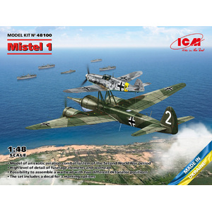 ICM 48100 Mistel 1 1:48 Scale Plastic Model Kit