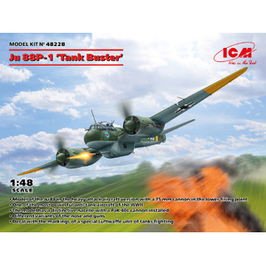 ICM 48228 Ju 88P-1 'Tank Buster' 1:48 Scale Plastic Model Kit