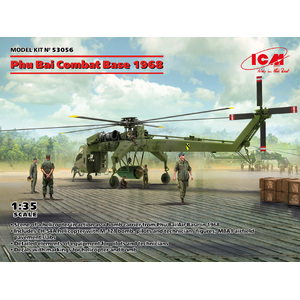 ICM 53056 Phu Bai Combat Base 1968 1/35 Scale Plastic Model Kit