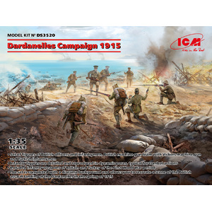 ICM DS3520 Dardanelles Campaign 1915 1:35 Scale Plastic Model Kit