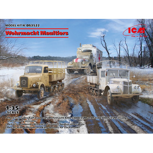 ICM DS3522 Wehrmacht Maultiers 1:35 Scale Plastic Model Kit