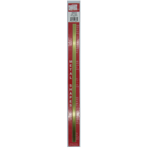 KS9834 Round Brass Tube: 3mm OD x 0.225mm Wall x 300mm Long (3pcs)