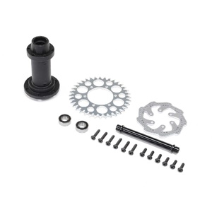 Losi LOS262014 Complete Rear Hub Assembly: Promoto-MX