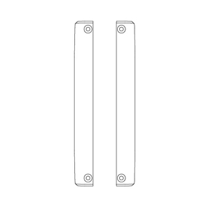 MJX 10130 Chassis Side Skid Plates