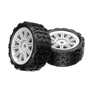 MJX 1415B2 Mud Terrain Wheels 12mm Hex, 2pcs