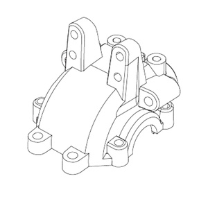 MJX 14160 Front Upper Gearbox Cover