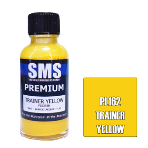 SMS PL162 Premium Acrylic Lacquer Trainer Yellow Paint 30ml