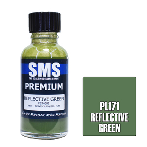 SMS PL171 Premium Acrylic Lacquer Reflective Green Paint 30ml