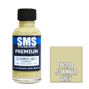 SMS PL200 Premium Acrylic Lacquer J3 Amber Grey Paint 30ml