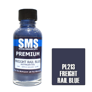 SMS PL213 Premium Freight Rail Blue Paint 30ml