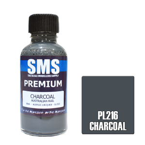 SMS Premium Charcoal Acrylic Lacquer Paint 30ml