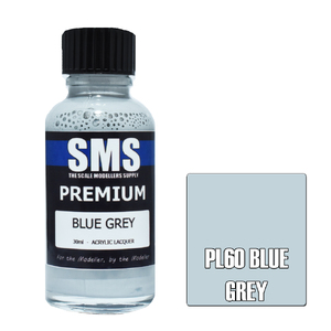 SMS PL60 Premium Acrylic Lacquer Blue Grey Paint 30ml