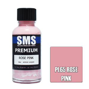 SMS PL65 Premium Acrylic Lacquer Rose Pink Paint 30ml