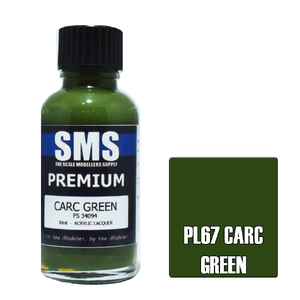 SMS PL67 Premium Acrylic Lacquer Carc Green Paint 30ml