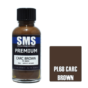 SMS PL68 Premium Acrylic Lacquer Carc Brown Paint 30ml