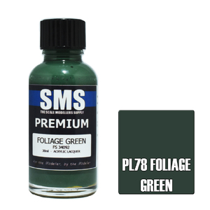 SMS PL78 Premium Acrylic Lacquer Foliage Green Paint 30ml