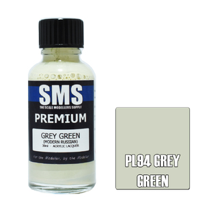 SMS PL94 Premium Acrylic Lacquer Grey Green Paint 30ml