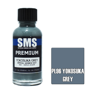 SMS PL96 Premium Acrylic Lacquer Yokosuka Grey (IJN)  Paint 30ml