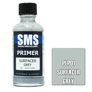 SMS PLP01 Primer Surfacer Grey Acrylic Paint 50ml