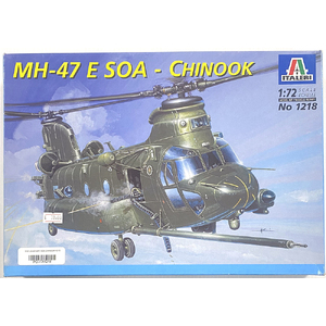 PRE-OWNED - Italeri 1218 - Boeing MH-47E SOA Chinook 1:72 Scale Model Plastic Kit