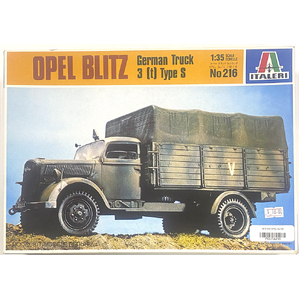 PRE-OWNED - Italeri 216 - Opel Blitz 1:35 Scale Model Plastic Kit