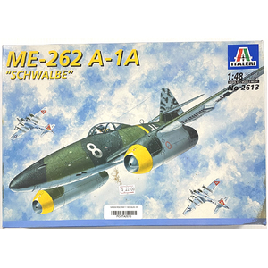 PRE-OWNED - Italeri 2613 - Me-262 A-1a 1:48 Scale Model Plastic Kit