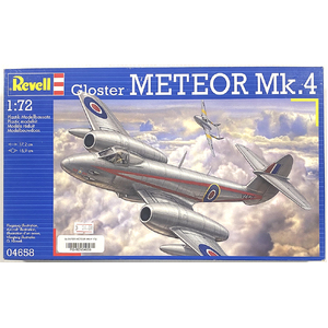 PRE-OWNED - Revell 04658 - Gloster Meteor Mk.4 1:72 Scale Model Plastic Kit