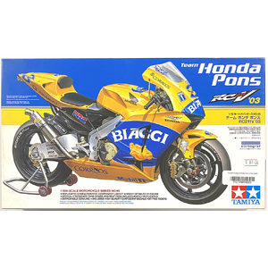 PRE-OWNED - Tamiya 14095 - Team Honda Pons RC211V '03 1:12 Scale Model Plastic Kit